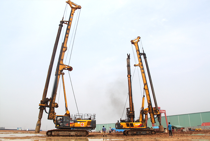 2013年5月牛宝旋挖钻助力潞安集团建设世界最大煤转油基地